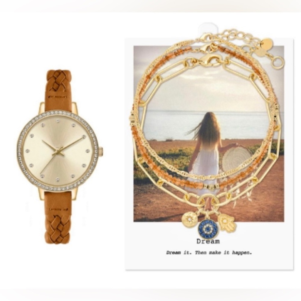 Watch & Bracelet set